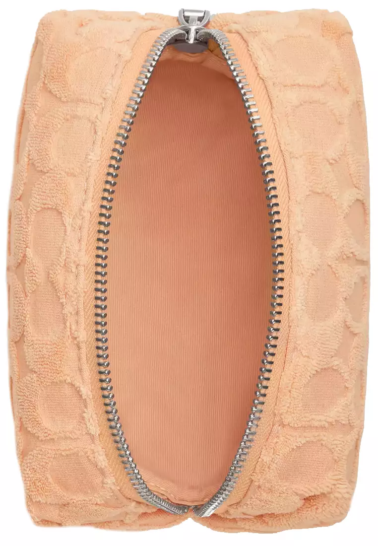 Buy Coach Cosmetic Case In Signature Terry in Faded Blush