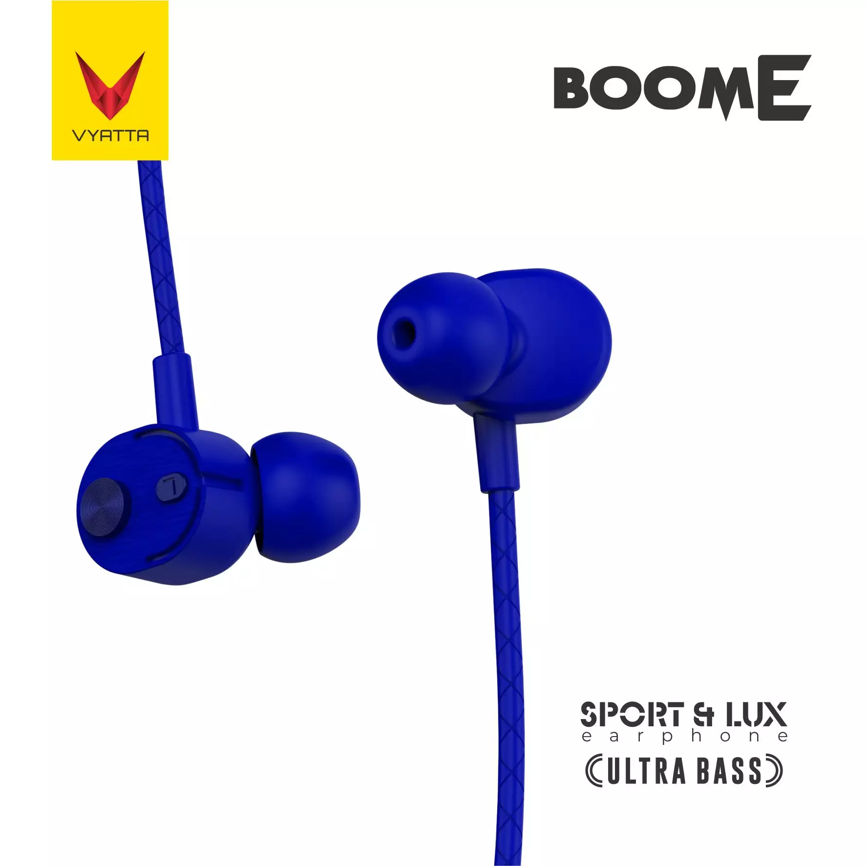 VYATTA BOOM E HEADSET EARPHONE HANDSFREE ULTRA BASS