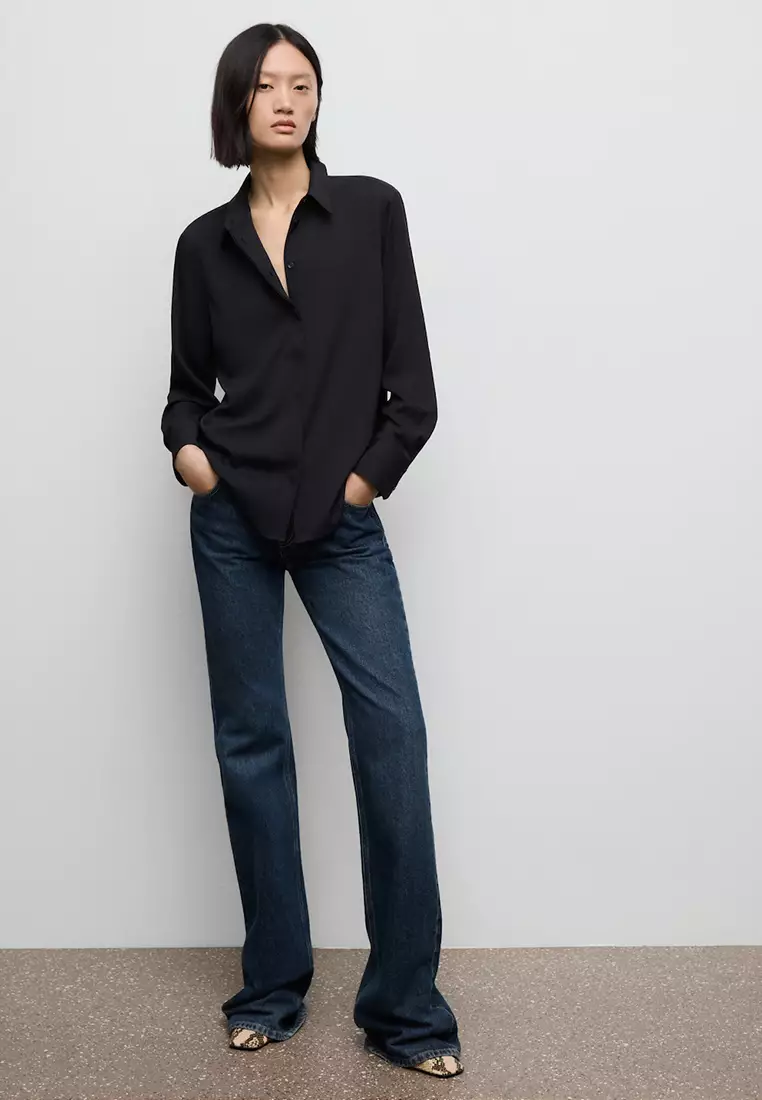 Fluid Long-Sleeved Shirt