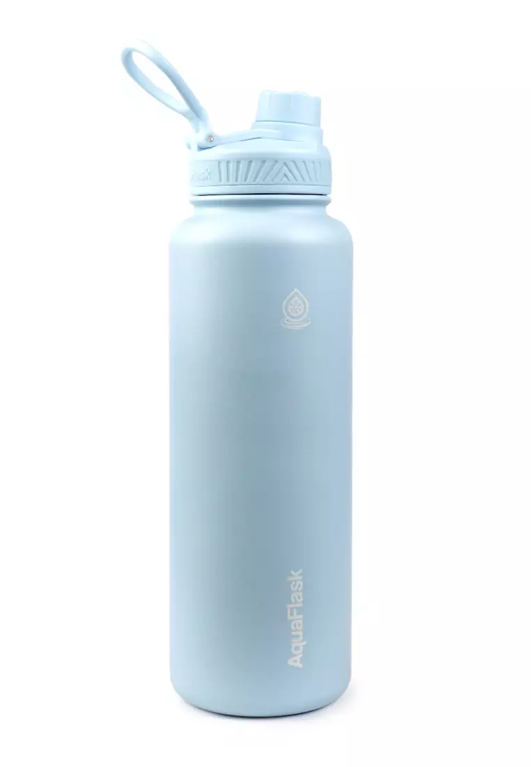 40oz Wide Mouth Water Bottle Powder Blue