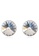 Krystal Couture white KRYSTAL COUTURE Apex Krystal Studs Embellished with Swarovski® crystals-White Gold/Clear 0BA36ACA4E8AB0GS_1