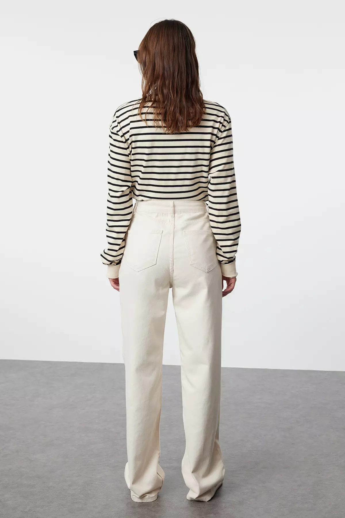 High Waist Wide Leg Jeans