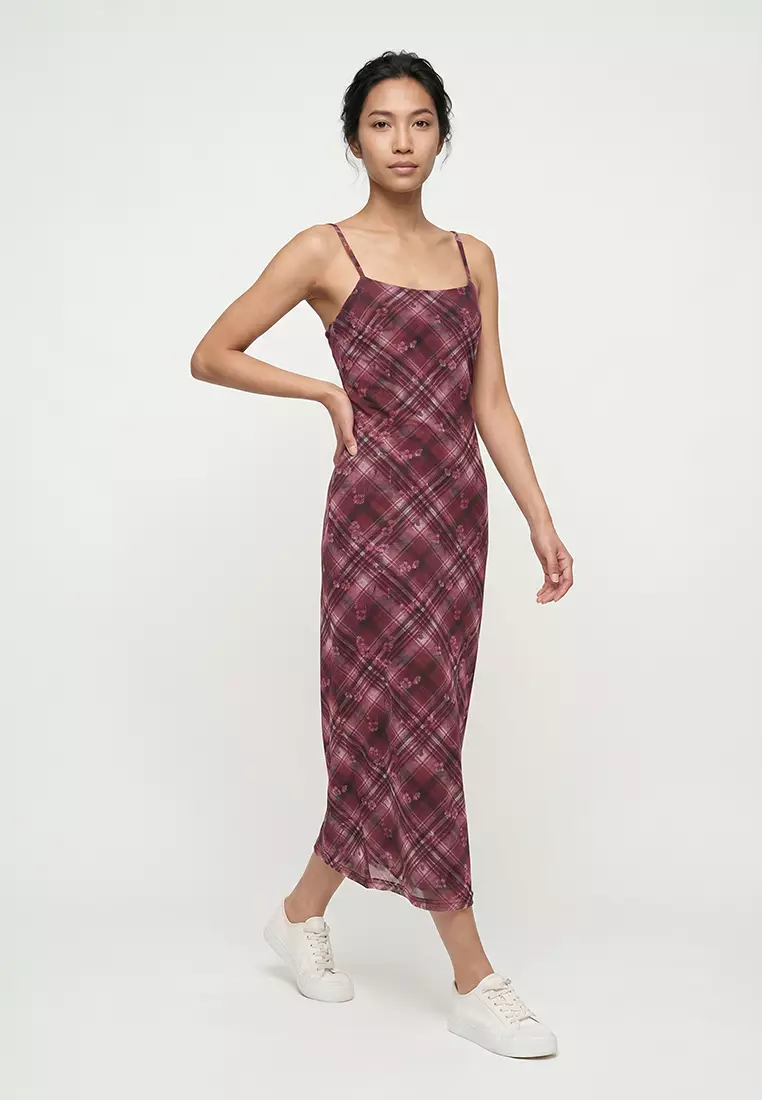 Claret Red Dress