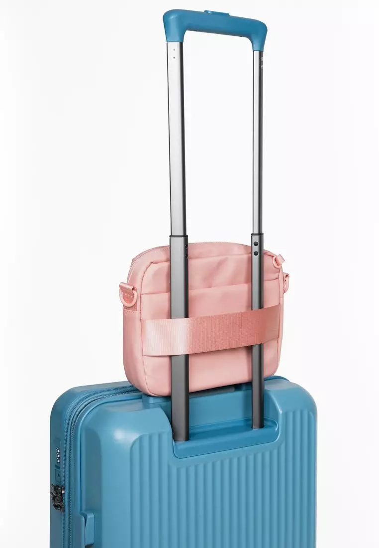 Crossing Anti-Theft RFID Crossbody Bag 4L - Dusty Pink