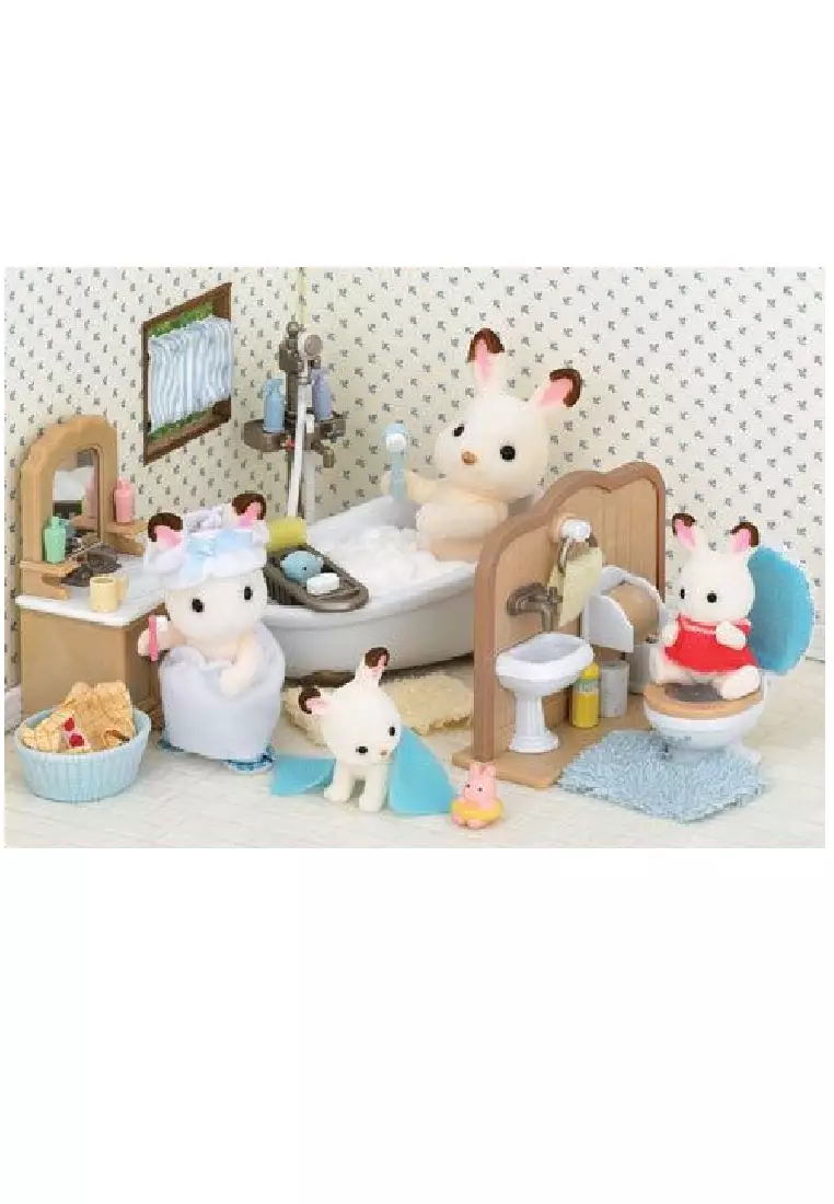 Jual Sylvanian Families Sylvanian Families Country Bathroom Set ...