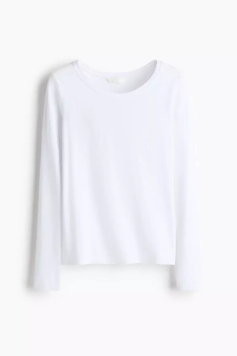 Fitted cotton top
