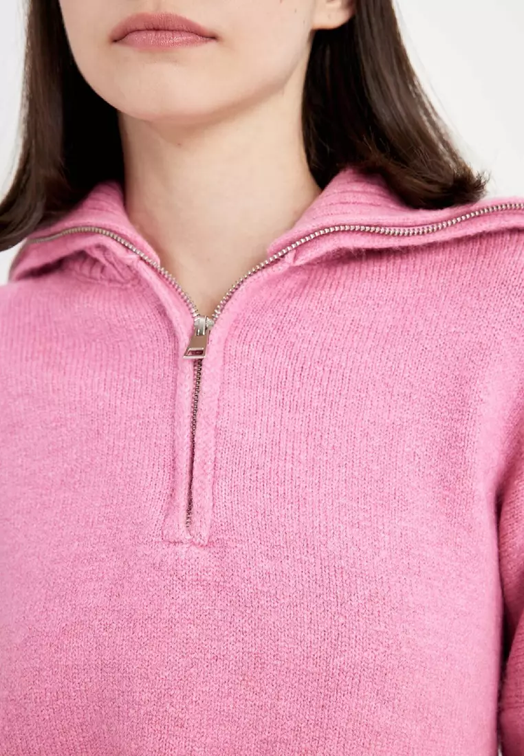 Half-Zip Knitwear Jumper