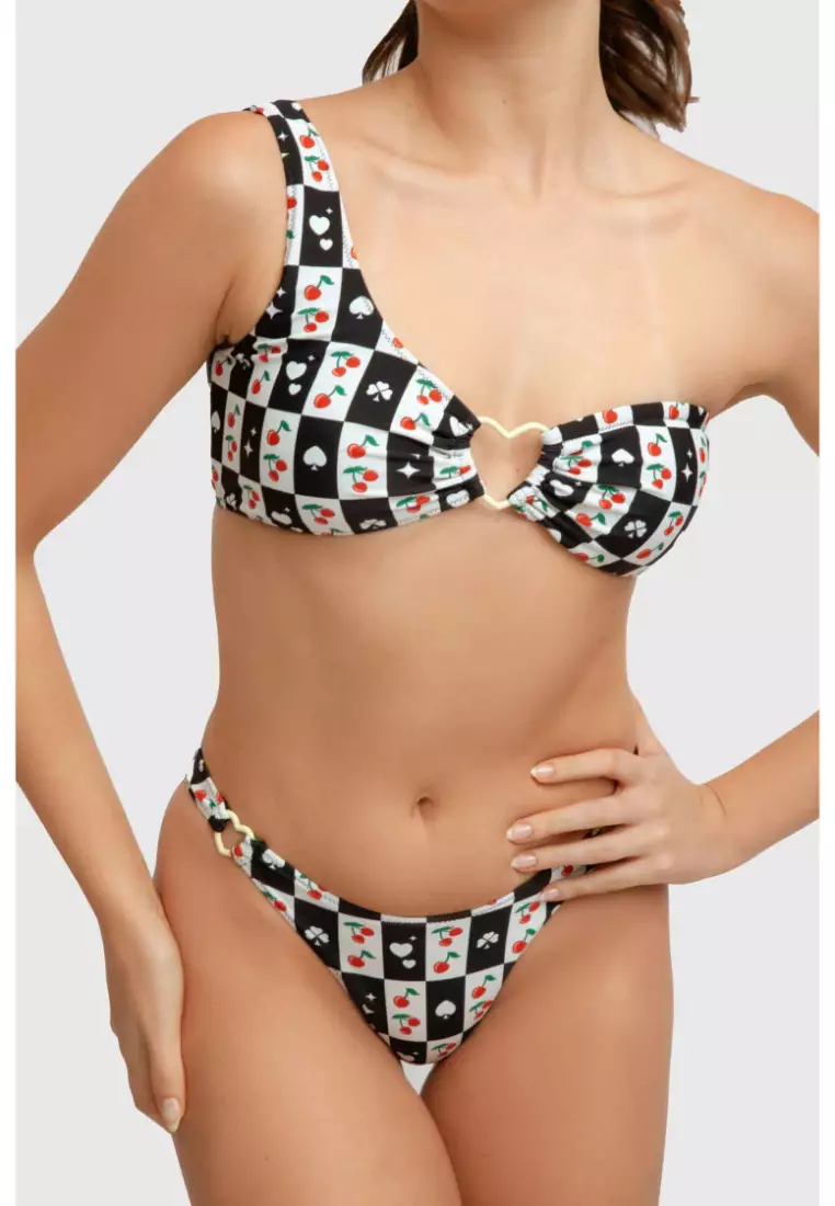 Tasha Asymmetrical Top / Checkmate