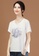 A-IN GIRLS white Fashion Embroidered Round Neck T-Shirt BA193AA2FE9395GS_3