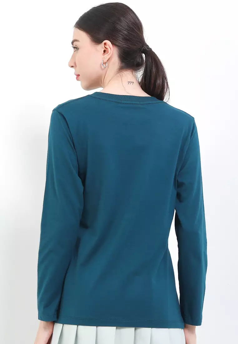 Round Neck Long Sleeves T-Shirt