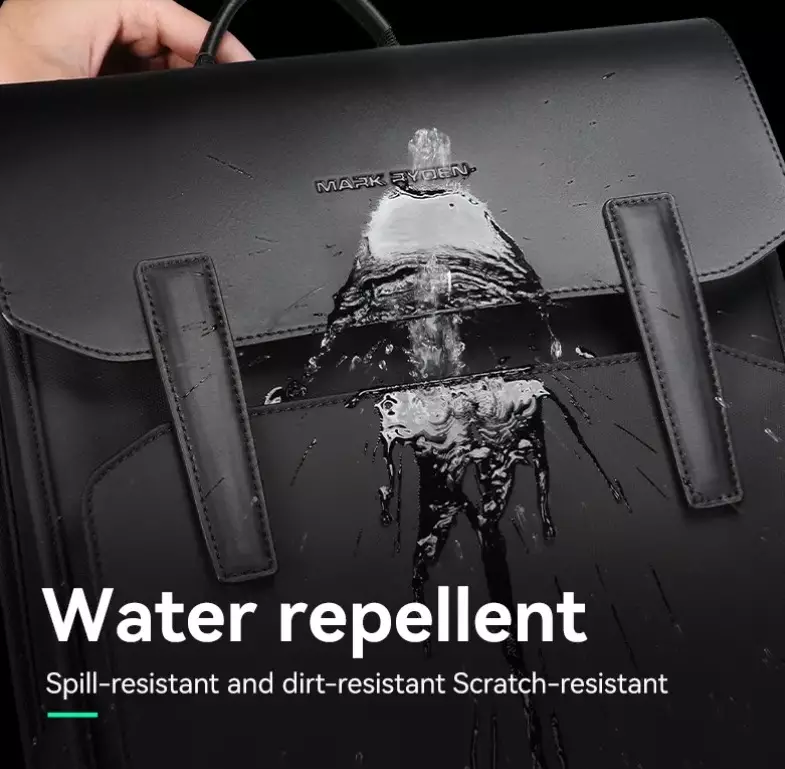 Mark Ryden MR6602 Tas Ransel Backpack Laptop pria 15.6 Inch - BLACK