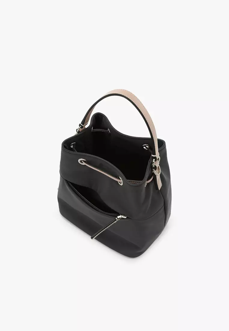 Drawstring Top-Handle Bag