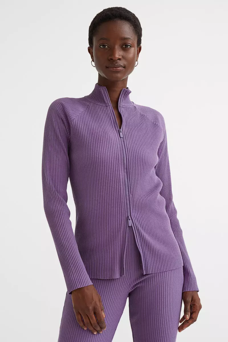 H&m purple top clearance