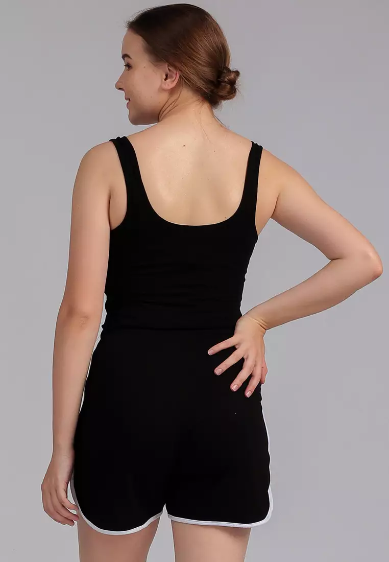 LTD84 HTK Henley Tank Logo Hitam