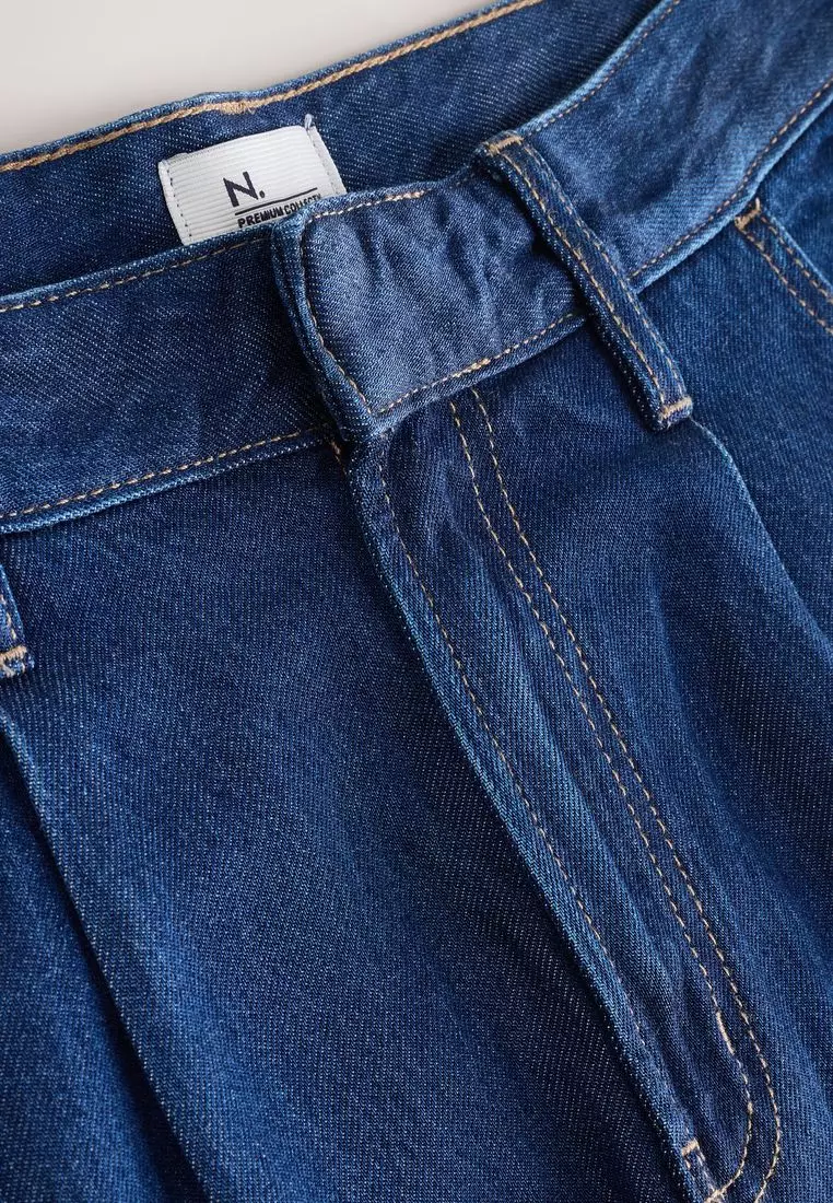 N.Premium High Rise Culotte Jeans