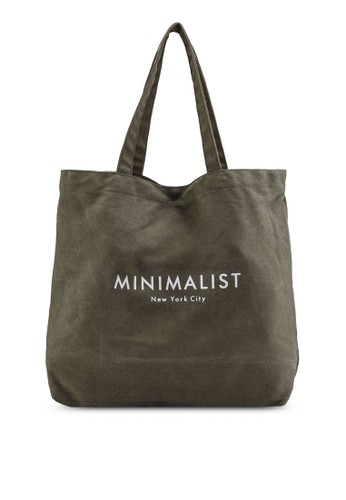 Jual Rubi Minimalist Washed Tote  Original ZALORA Indonesia