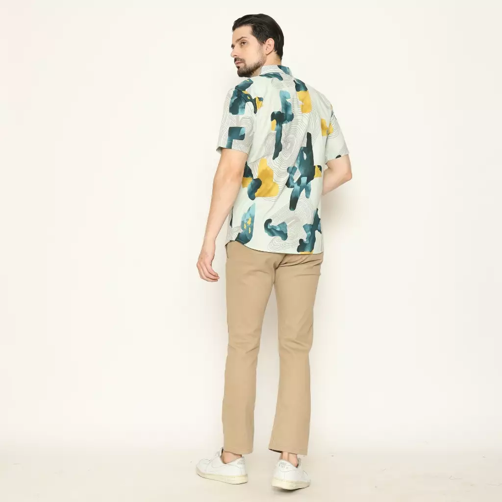 AMK Kemeja Pria Lengan Pendek SHP Eloah S/S Tosca