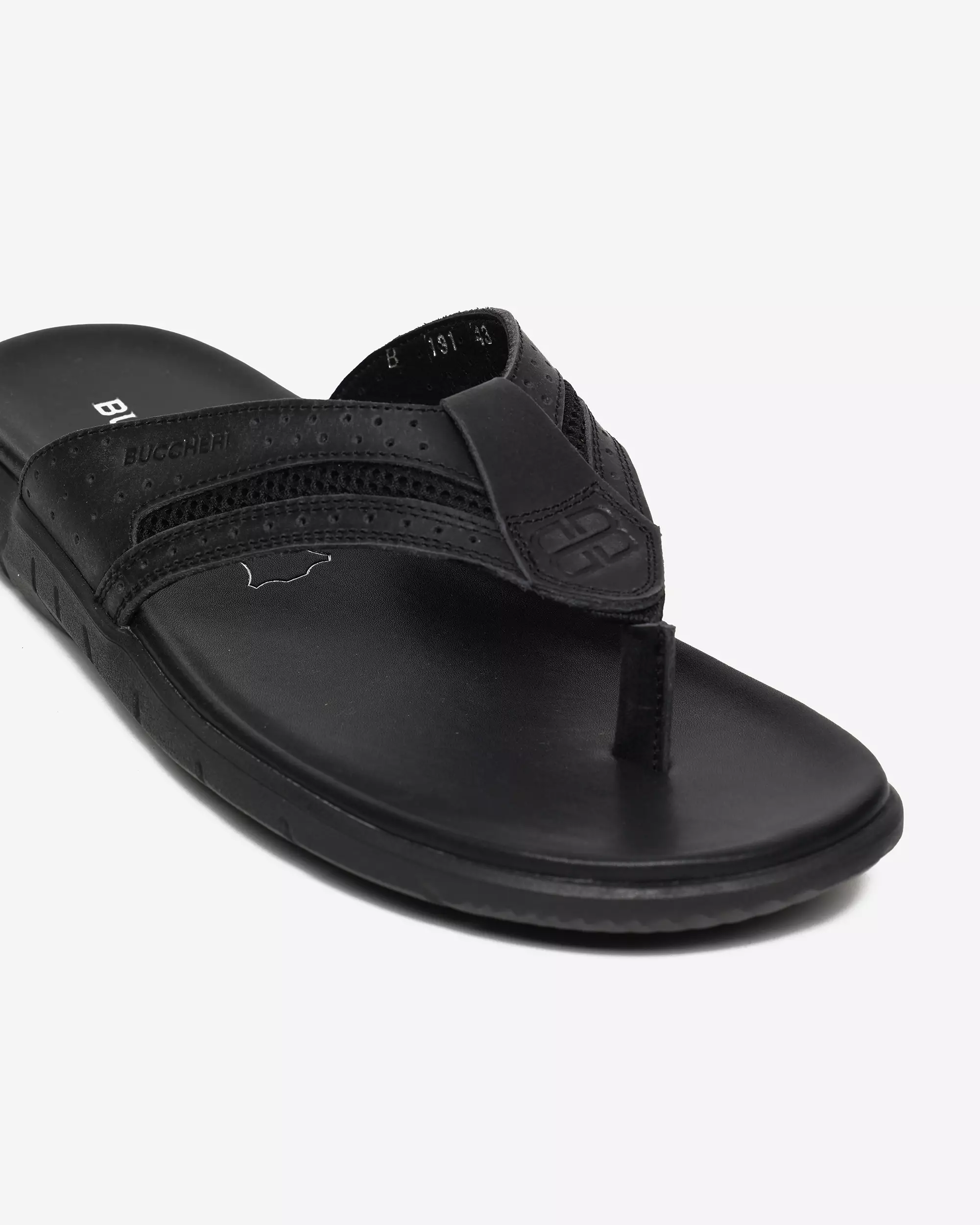 Buccheri Neta Sandal Men Black