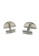 Splice Cufflinks silver Silver Protractor Cufflinks SP744AC89FUCSG_2