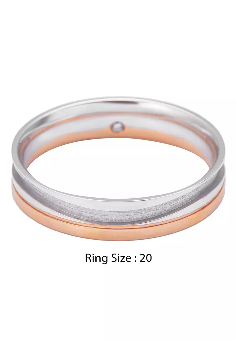 LITZ 18K White Gold  Diamond Ring  C2-JJ15RQ679