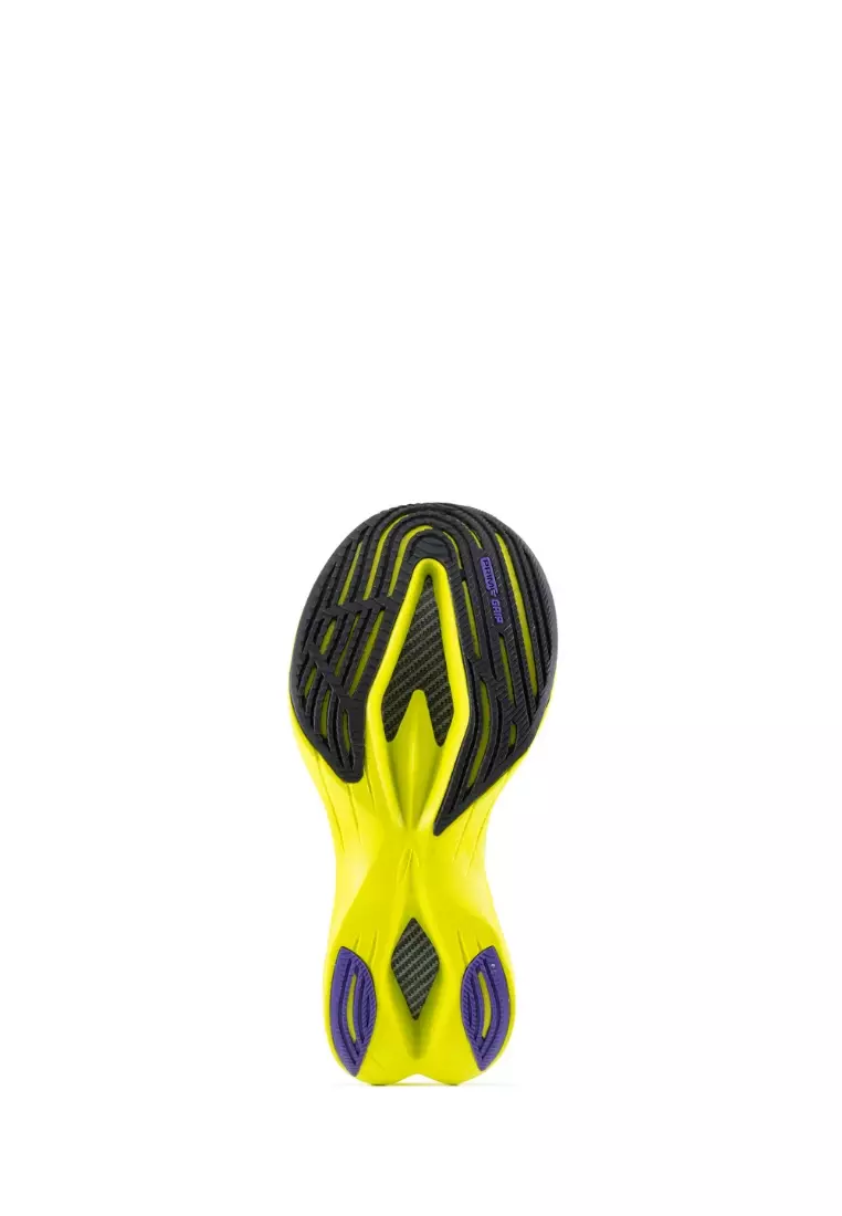 910 Nineten Geist Ekiden Pro Sepatu Lari - Putih/Biru/HIjau-Neon