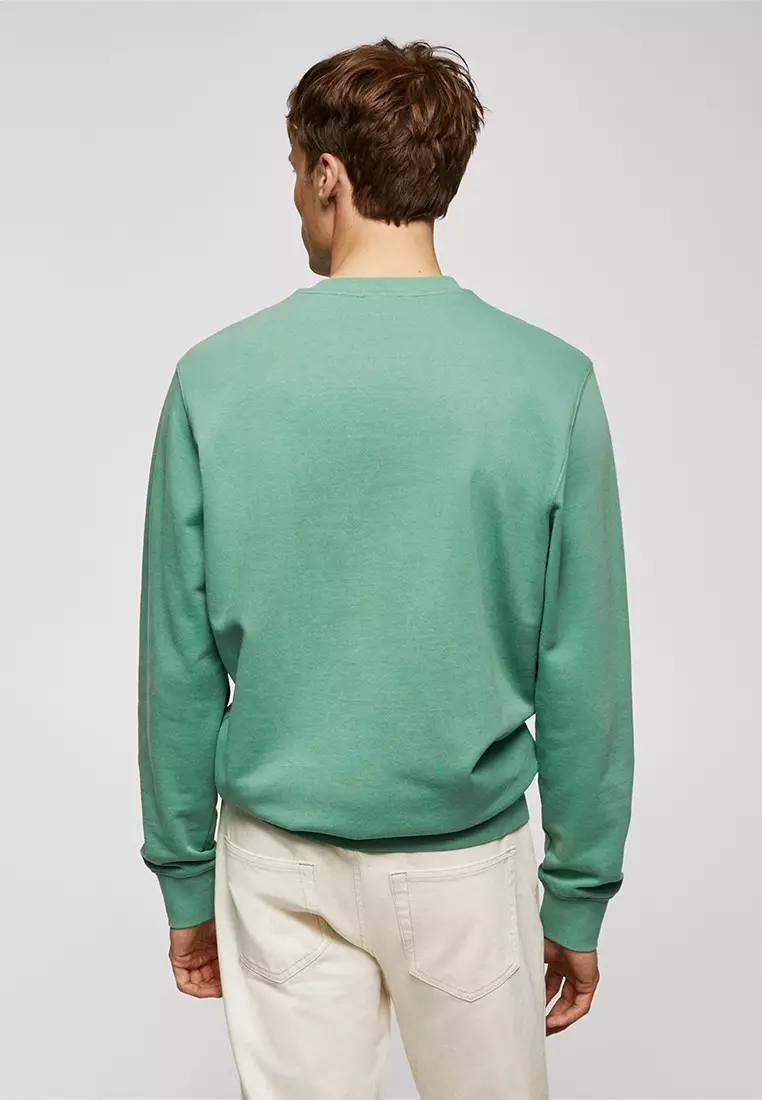 Buy MANGO Man 100% Cotton Basic Sweatshirt 2023 Online | ZALORA Philippines