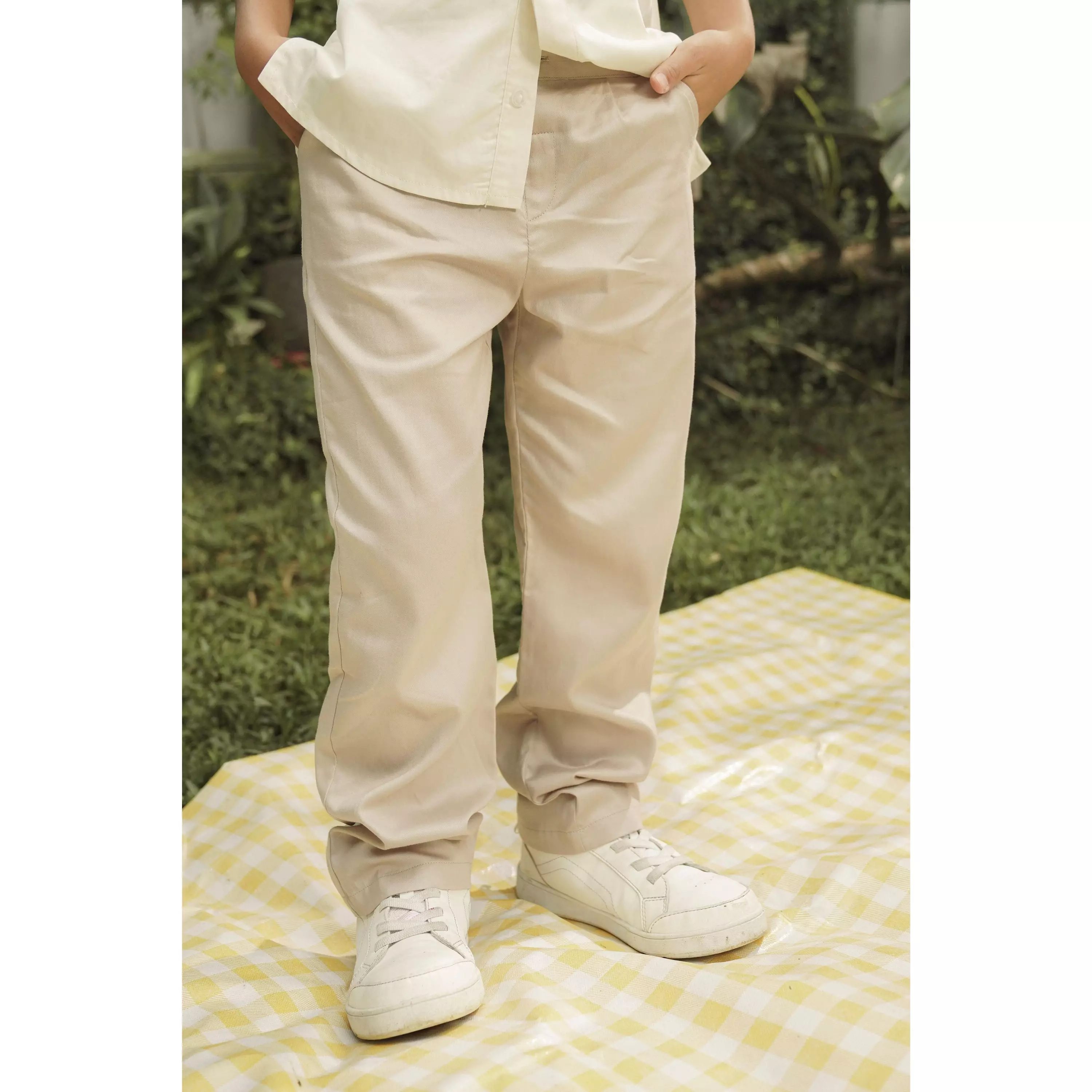 Mothercare x Benang Jarum Raya Collection Lace Sets - Set Baju Lebaran Anak Laki-laki