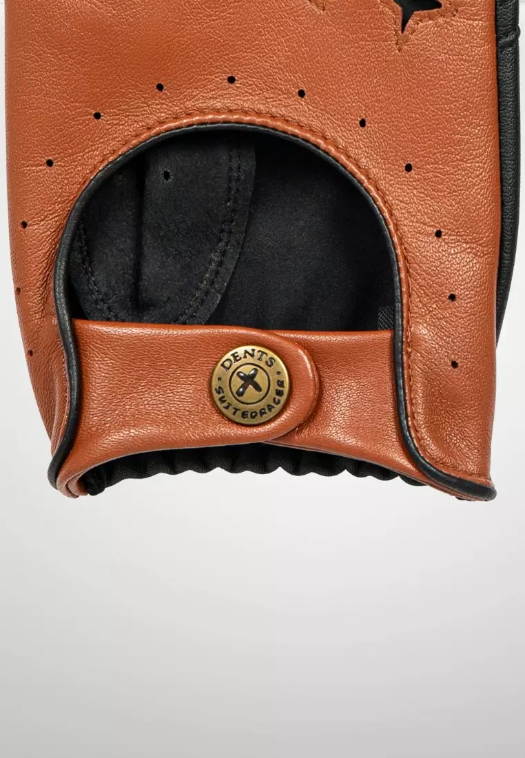 Buy DENTS The Suited Racer x Touchscreen Leather Driving Gloves