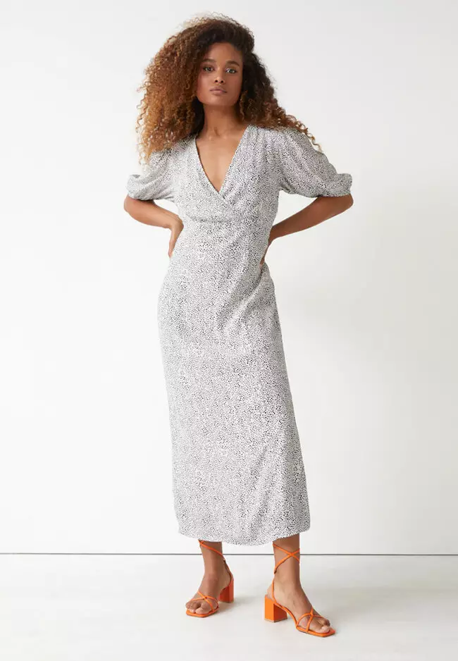 Other stories new arrivals puff sleeve dress