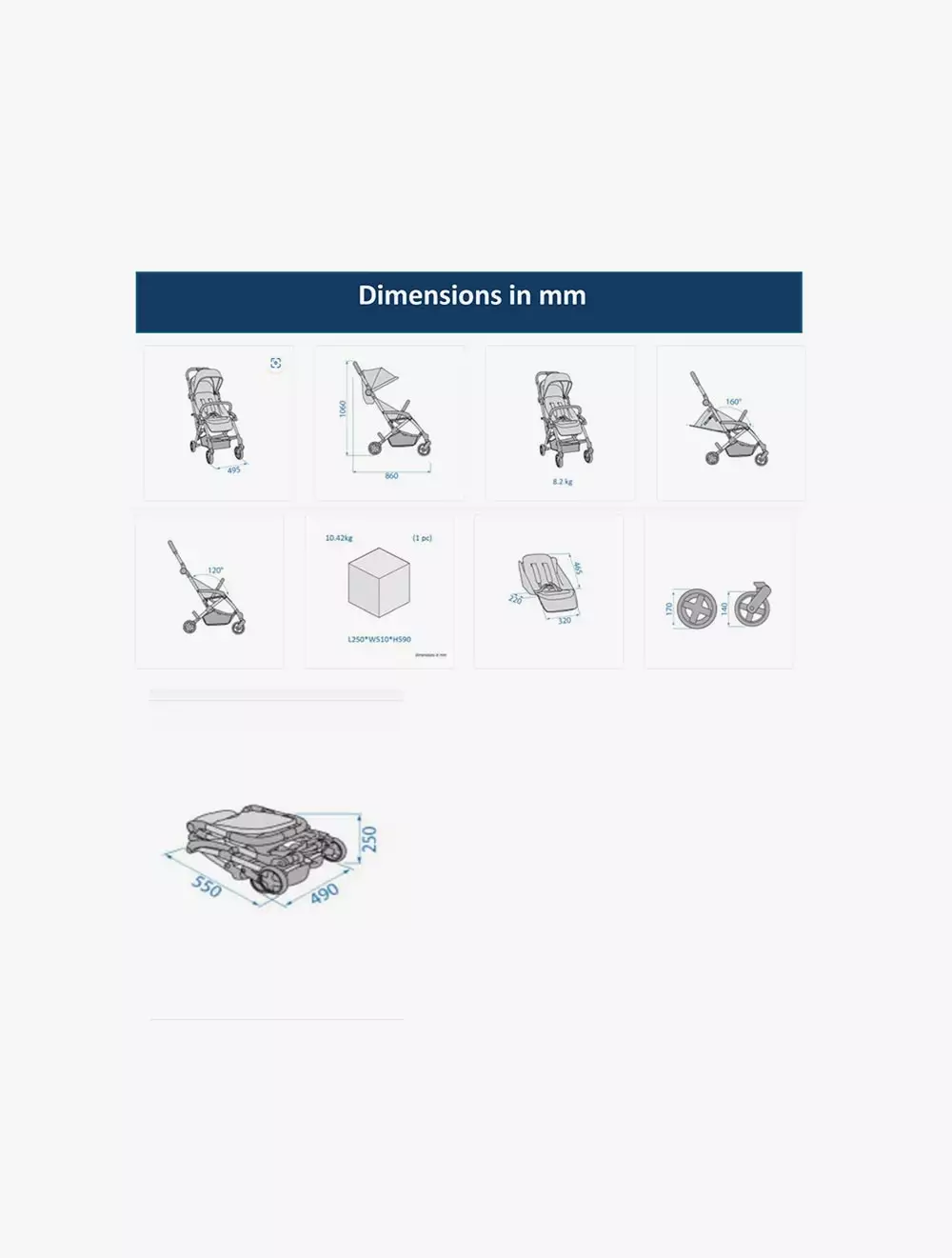 MAXI COSI EVA 3 ESSENTIAL BLACK INCL ADPTRS - MXISTR-028-INT-BLA