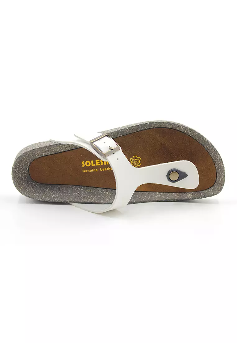 White online snakeskin birkenstocks