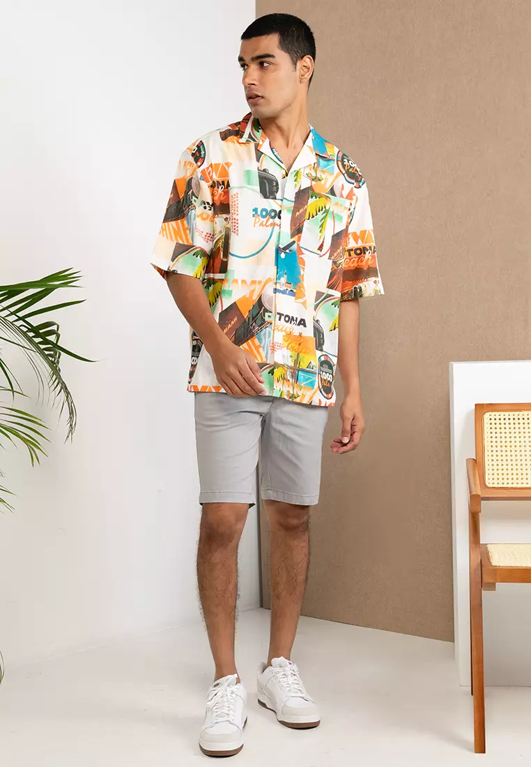 Topman Slim Chino Shorts ZALORA