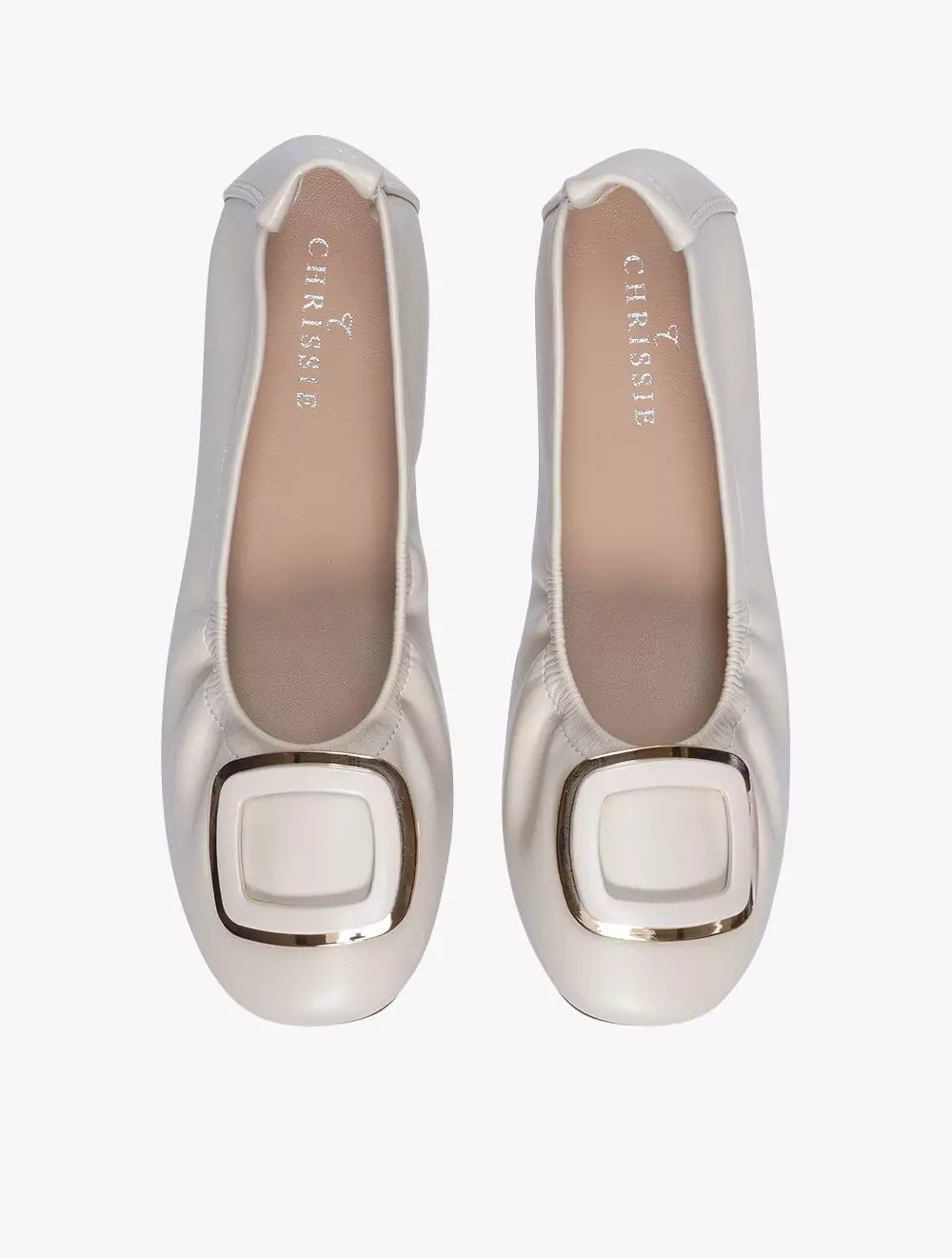 Payless Chrissie Womens Mirae Flats - Broken White_15 - Broken White