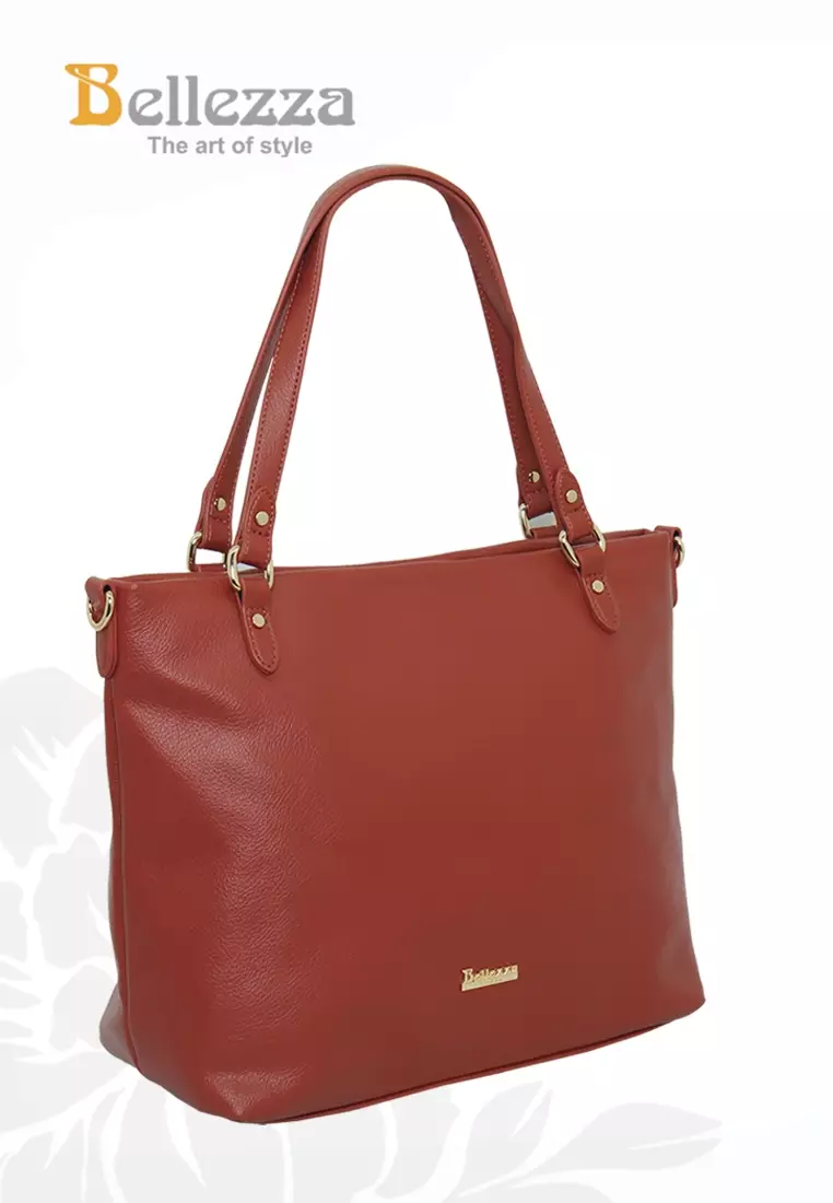 Bellezza Handbag CZ249 Brick Red