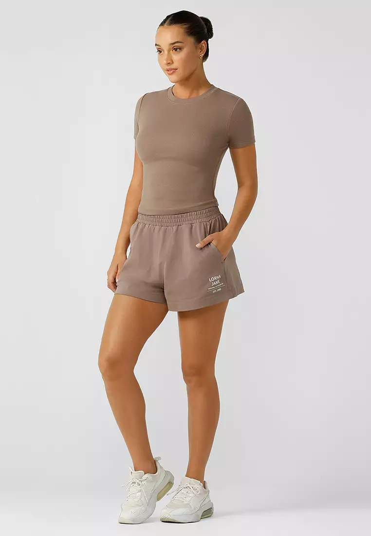 Buy Lorna Jane Weekender Walk Shorts 2024 Online ZALORA Singapore