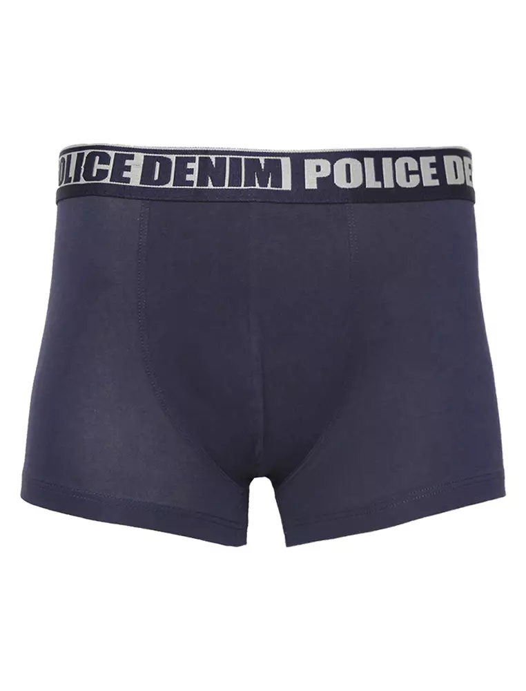 POLICE Celana Dalam Boxer Cotton Spandex Premium Pria