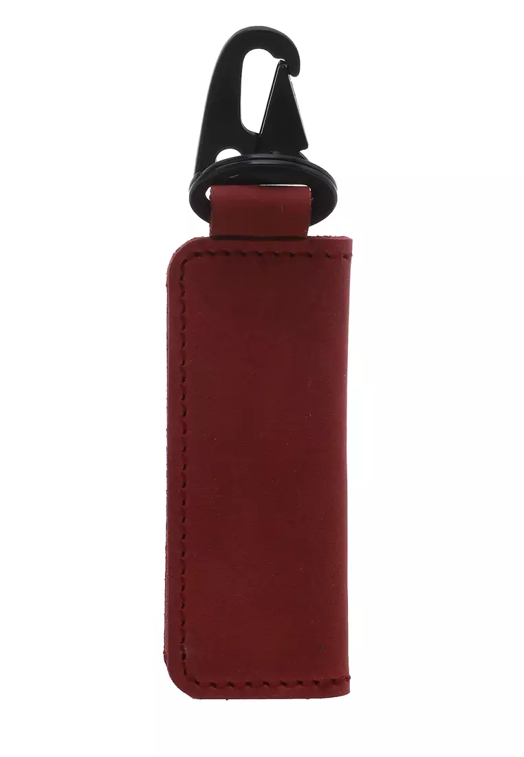 Elgreno Wallet STNK Gantungan Kunci Mobil Motor Handmade Material Genuine Leather Kulit 312 ORIGINAL - Maroonch