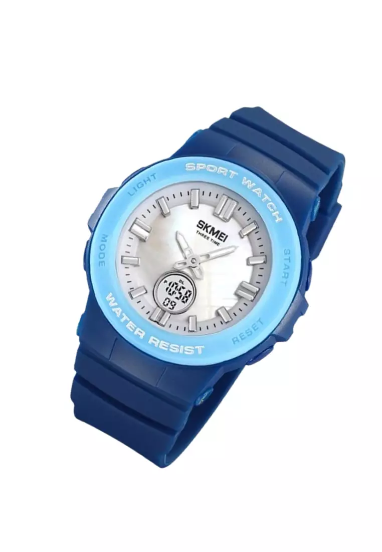 Jam Tangan Sports Analog Digital Unisex LED Light Material TPU MC25 Waterproof ORIGINAL