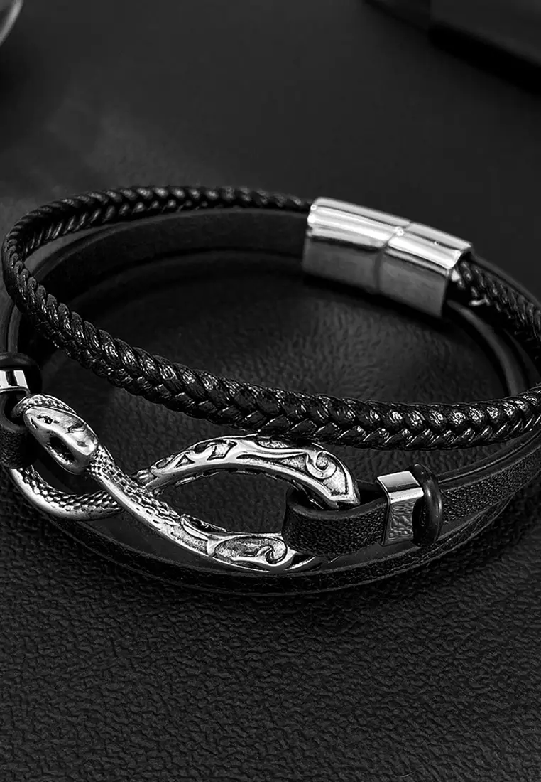 Men's Leather Bracelet