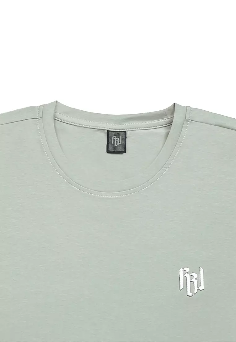 RBJ T-Shirt Polos Cotton Spandex Logo Bordir Pria 57003