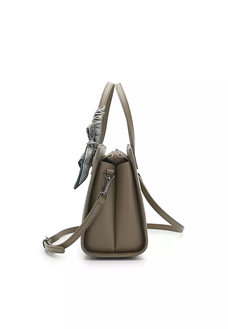 Women's Top Handle Bag / Sling Bag / Crossbody Bag / Shoulder Bag (Tas Tangan Wanita / Tas Selempang Wanita / Tas Bahu Wanita) - Hijau