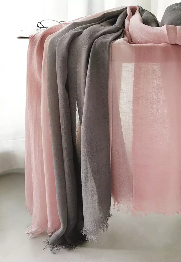 Cotton Yarn Mix Color Tie Dye Scarf JW JS-1100.a