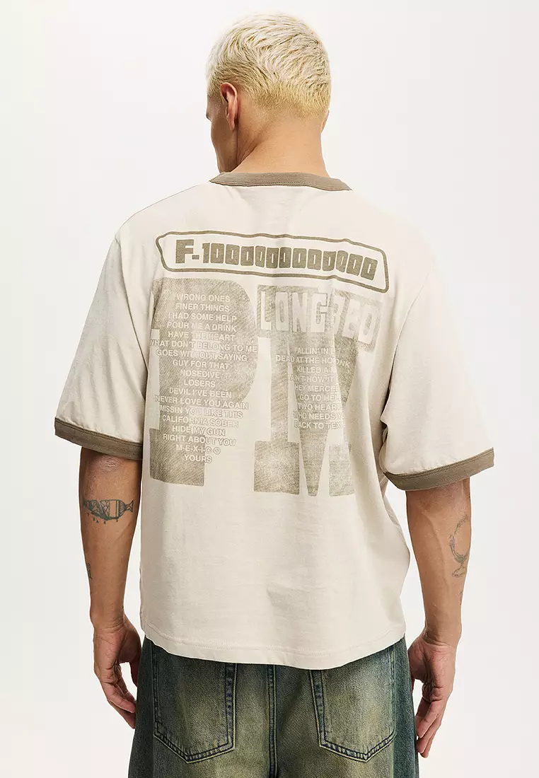 Cropped Licensed Sand Dune Tee
