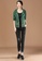 A-IN GIRLS green Green Casual Hooded Jacket 0F0C2AA0A22E78GS_5