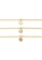 Elli Jewelry gold Necklace Choker Layer Moonstone Tourmaline Labradorite Gold Plated 25650ACC75574BGS_2
