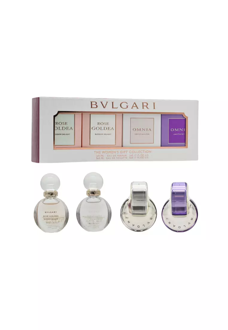 BVLGARI 香水＆パープル ポーチ セット Buy Bvlgari Fragrances Bvlgari Mini Perfume Set (4pcs) Online