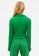Monki green Textured Cropped Blouse E4B81AA1F7A940GS_2