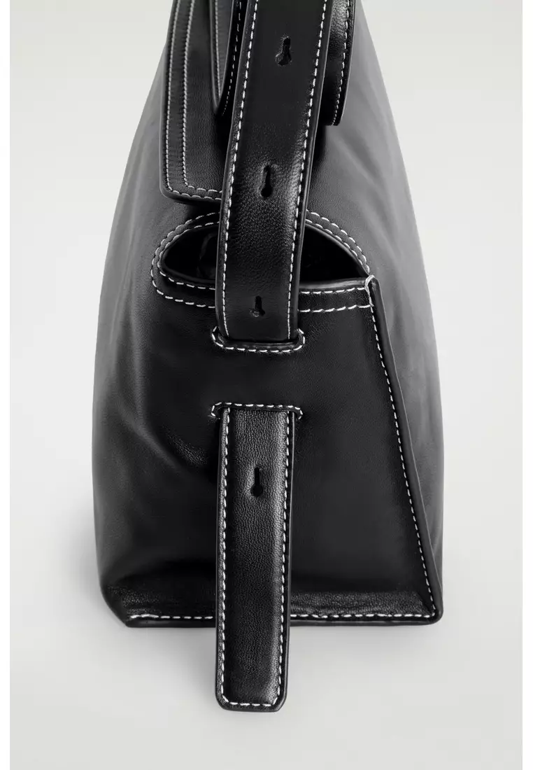 PLINTH CROSSBODY BAG - LEATHER