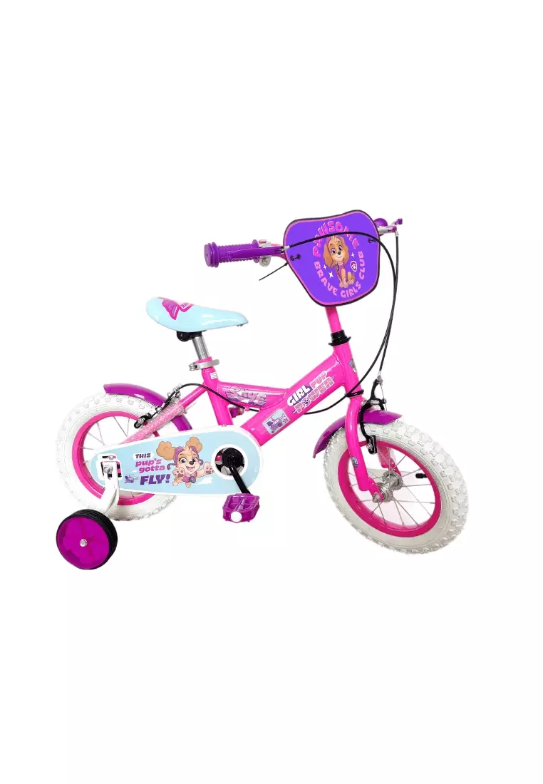 Pink paw store patrol bike