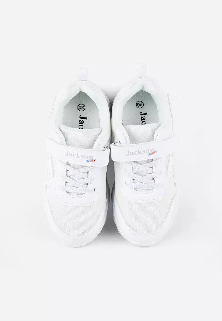 Jackson Kids Cara 1ST Full White - Sepatu Sneakers Anak